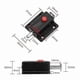 thumbnail image 2 of Black Spring-Loaded Knob Set for Cabinet Doors and Drawers, 4-Pack Automatic Latch Lock with Smooth Operation, 2 of 5