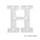 thumbnail image 4 of Encendiendo Lámpara 3D 26 Letras Alfabeto LED Marquee Sign Light Interior Wall Hang Night Lamp (H Sywqhk Para estrenar, 4 of 7