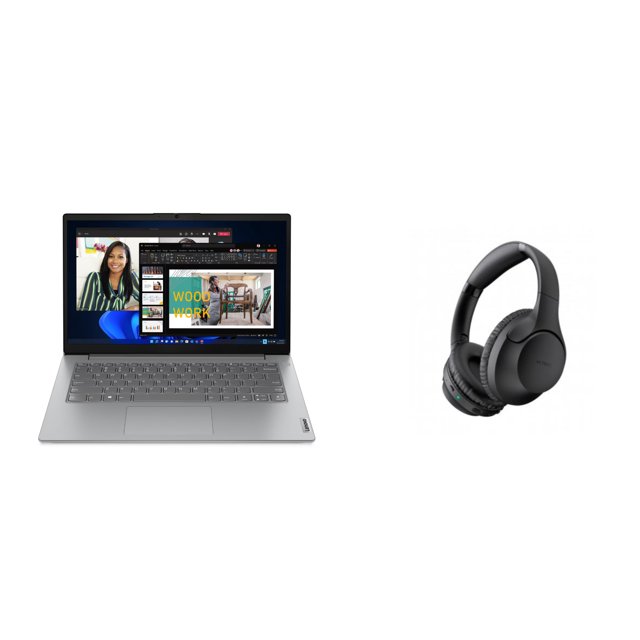 Lenovo V14 G4 Ryzen 3 16gb Ram 1tb Ssd W11h + Diadema Gris