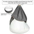 thumbnail image 4 of 2PCS Pack Inner Liners for Bean Bag Chair,Bean Bag Inner Liner,Giant Inner Liners for Bean Bag Chairs,Easy Cleaning Cover Seat Lazy Sofa Bean Bag,Zipper Opening No Filler (100 x 120cm/39.4 x 47.2in), 4 of 7