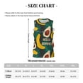 thumbnail image 4 of Honeii Banana And Avocado print basktball shirt for men and women, Unisex basketball jersey for Theme party-Small, 4 of 6