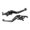Black, variant on Aluminum Hydraulic Brake Lever for Motorcycles: Smooth Braking and Enhanced Comfort