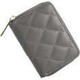 thumbnail image 1 of czcpp-FACAI RFID Small Wallet Women Men Credit Card Holder Billeteras De Mujer, Grey, Modern, 1 of 4