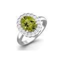 thumbnail image 2 of Bague Solitaire pour Femmes en Argent Sterling 925 Forme Ronde 6mm, 2 of 3
