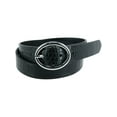 thumbnail image 1 of CTM®  Croc Print Center Bar Buckle Belt (Women's), 1 of 3