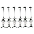 thumbnail image 1 of 6-bottle Liquor Dispenser, Adjustable Drinkware Set Liquor Dispenser Liquor Bottle Dispenser Spring-loaded Receptacle With 6 Bottle Shots For Bar Kitchen, 1 of 8