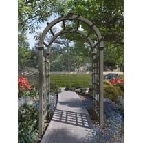 Rosewood 47" L x 24" W x 88" H Cedar Arbor, Charcoal