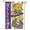 Color 1, variant on Jbralid Fleur de Lis Donut Masquerade Mask Mardi Gras Garden Flag 12x18 Inch Double Sided, Welcome Carnival Yard Outdoor Decoration