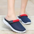 thumbnail image 5 of Men's Women's Garden Clogs Summer Sandals Mesh Slippers Beach Shoes Lightweight Non-Slip Breathable Outdoor Indoor 6 Women/ 5 Men, 5 of 6