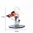 thumbnail image 1 of Figura de anime Haizei Luffy Jump de una sola pieza, 18 cm, PVC, 1 of 1