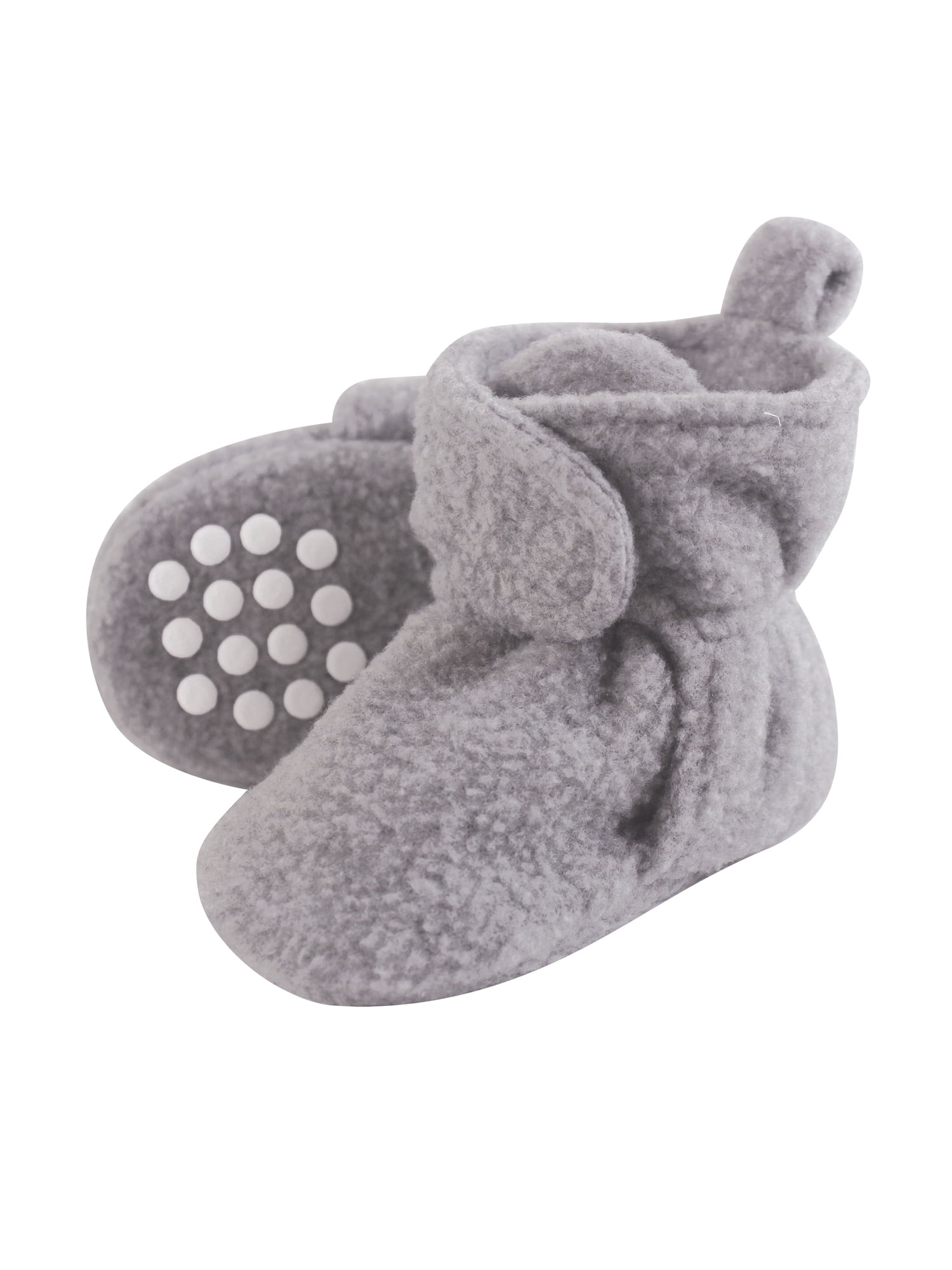 Luvable Friends - Cozy Fleece Booties with Non-Skid Bottom (Baby Boys ...