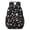 Pioneer Flower Floral Print Pattern, variant on Pioneer Flower Floral Print Pattern 17" School Backpacks for Teens,Waterproof Oxford Fabric,S-Shape Padded Straps for School,Travel,Hiking,Camping