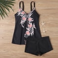 thumbnail image 4 of Traje de baño tankini de verano para mujer, talla grande, estampado, bikini dividido, traje de baño de dos piezas para mujer, trajes de baño tankini para mujer, traje de baño de 2 piezas para mujer, t, 4 of 6