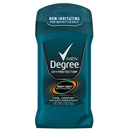 Degree Men Antiperspirant Deodorant Invisible Stick, Cool Comfort, 2.70oz