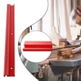 thumbnail image 3 of 1pc Aluminum Alloy 45 Type T-Track T-slot Miter Track Fixture for Router Table, 3 of 8