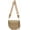 Brown, variant on Checkered Crossbody Bum Bags for Women, Spacious Nylon Sling Bag Fanny Pack witn Adjustable  Strap Belt Bag