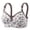 Coffee, variant on MVRLSH Sports Jelly Bras for Women Front Closure Full Coverage No Underwire Plus Size Comfort Daily Underwear Strapless Bra