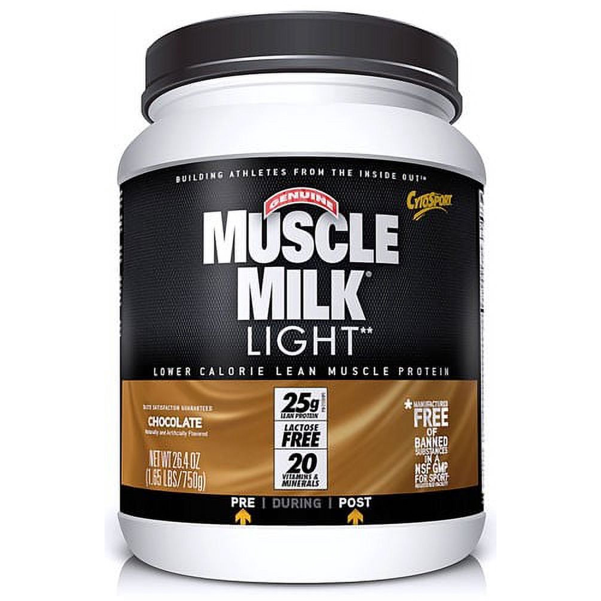 CytoSport Muscle Milk Light Chocolate Milk 1.65 lbs.