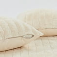 thumbnail image 6 of Home Soft Things Plush Faux Fur Throw & 2 Pillow Covers Set - Antique White - 50"x60"/18"x18", 6 of 9