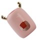 thumbnail image 5 of Dispensador de dientes de plástico Wosthever Montaje en Pared Rosado 2Conjunto, 5 of 6
