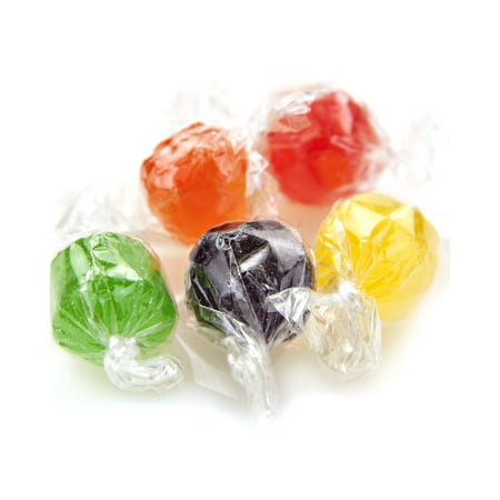 Fruit Sour Balls - YANKEETRADERS Assorted Sour Fruit Balls, 5 lb. Bag