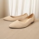 thumbnail image 5 of Mocasines Ballet Pisos Mujer Punta Puntiaguda Punto Sin Cordones para Oficina Compras, 5 of 9