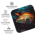 thumbnail image 3 of Vsdgher Underwater Treasure Chest Leather Coasters for Drinks, Durable Drink Coasters 4 Set for Tabletop Protection, Luxurious Home Décor and Housewarming Gift ( {designName})Square, 3 of 6