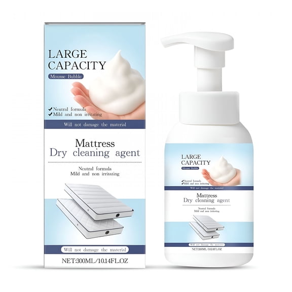 RAGUPEL 2026 New Mattresses & Sofas Cleaner Solution & Odor Remover 10 Fl Oz,300Ml Fast Stain Removal,No-Water