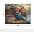 thumbnail image 3 of Paddington Bear Bag (3) Luxury Flannel Blanket - Super Soft Anti-Static Plush Warm Blanket for Sofa Bed - Extra Large Cozy Blanket for Men and Women, Home Decor Gift., 3 of 9