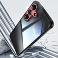 thumbnail image 6 of for Samsung Galaxy S26 Plus Case Clear Slim, [Built in Lens Protector] [Non Yellowing] TPU Bumper Transparent Back Hard Shell Shockproof Thin for Men Women for Samsung Galaxy S26 Plus, Blackred, 6 of 6
