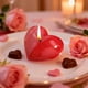 thumbnail image 1 of Velas En Forma De Corazón Juego De Velas Aromáticas Y Ceras De Soja Roja Con Forma De Corazón Para San Valentín (5x4.3x2.5cm) Para Centros De Mesa Y Decoración Romántica Rkxzt, 1 of 9