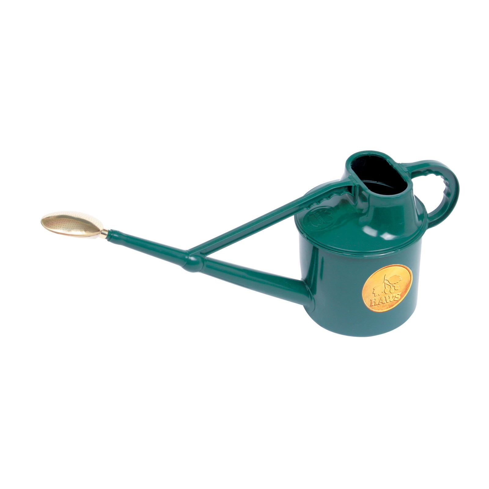 Haws 7 Liters Plastic Green Deluxe Outdoor Watering Can by Bosmere Inc