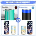 thumbnail image 5 of Littleduckling Silicone Bands Elastic Heat Resistant Sublimation Paper Holder Ring Band Tight-Fitting Water Bottle Bands with A4 Sublimation Paper for Wrapping Cups Sublimation Tumbler Wine Bottle, 5 of 10