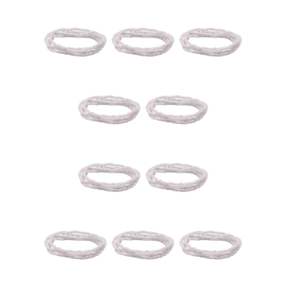 Qarigey Cuentas Cadena de cintura Estilo simple Decoración de moda Accesorio Ropa Cintura Decoración Exterior Playa Vestir Vientre Cadenas tipo 12 10piezas