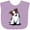 Lavender, variant on Inktastic Australian Shepherd Boys or Girls Baby Bib