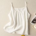 thumbnail image 3 of Kureaily Womens Linen Tank Tops Summer Casual Sleeveless V Neck Camisole Loose Fit Strap Cami Shirts, 3 of 5