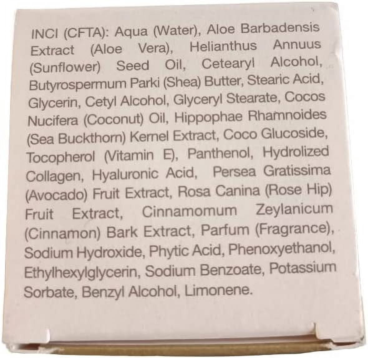 Bio2You, Natural Anti-Ageing Day Cream, Increases Skin Elasticity and Stimulates Collagen Production, with Hyaluronic Acid, 50ml