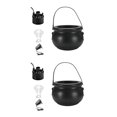 thumbnail image 4 of relayinert Plastic Energy-saving Multifunctional Halloween Witch Cauldrons Fog Maker For Efficiency black UK  Plug 2Set, 4 of 6