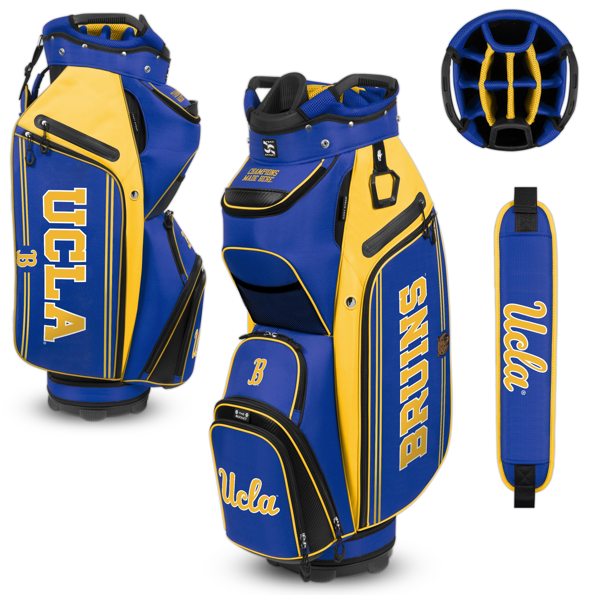 WinCraft UCLA Bruins Bucket III Cooler Cart Golf Bag
