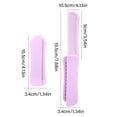 thumbnail image 7 of RUISINERY Compact Foldable Comb Portable Wide Tooth Designs for Various Hair Types Travel Friendly Hair Styling Combs, 7 of 7
