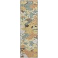 thumbnail image 2 of Addison Rugs Mayfield Premium Machine Washable Transitional Abstract Gold Runner Rug, 2'3" x 7'6", 2 of 8