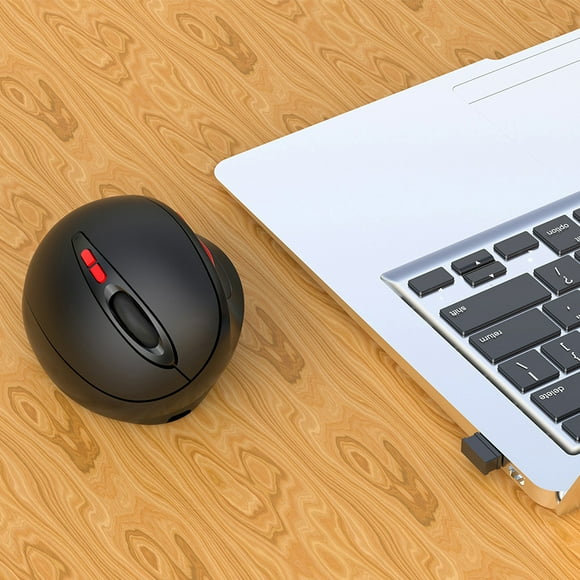 USB Mouse, 2.4G Wireless Mouse, Ergonomics Design Rechargeable Optical Vertical For