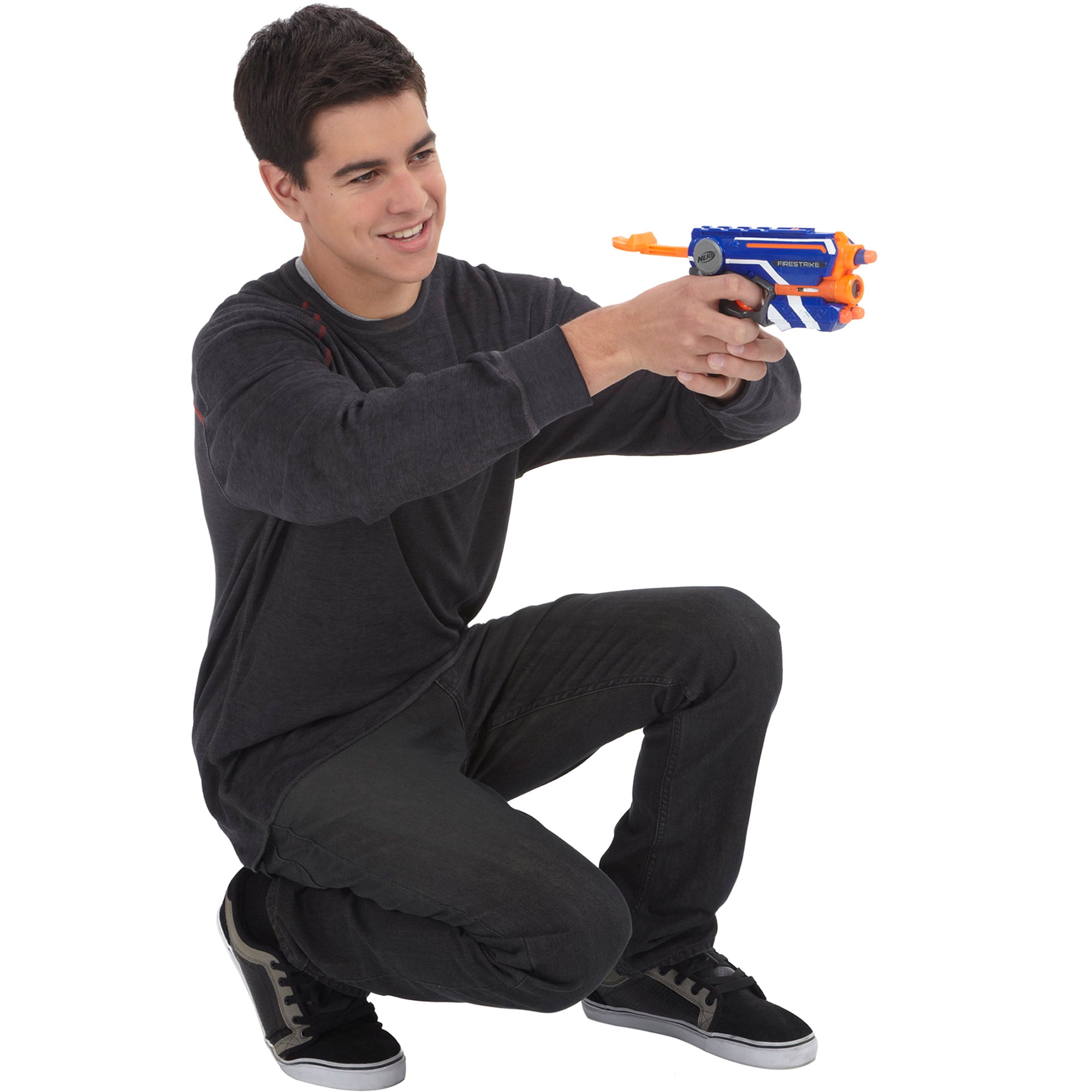 NERF N-Force Firestrike Elite Single Shot Foam Dart Pistol Blaster