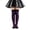 2-Purple, variant on Kids Halloween Witch Socks Girls Baseball Socks Boys Football Sock Team Sports Girls Athetic Accessory