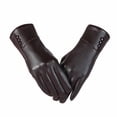 thumbnail image 2 of Kcolen Women Winter Gloves, Black Snow Gloves Women with Touchscreen Fingers Running Driving Cycling Water Proofing Snow Ski Gloves Liner Warm Glove for Sports Outdoor, 2 of 7