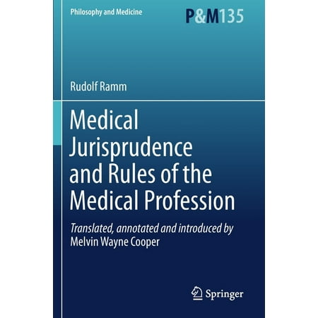 UPC: 9783030252472 | Philosophy and Medicine: Medical Jurisprudence and Rules of the Medical Profession (Paperback)