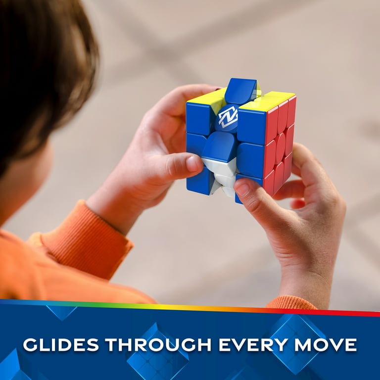 NEXcube 3x3 Classic Puzzle Cube - Super Smooth Technology Unlocks