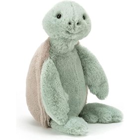 Jellycat Bashful Turtle Stuffed Animal, Medium 12 inches - Reptile Plush Toy - Classic Children's Gift