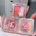 thumbnail image 4 of Paleta de sombras de ojos en miniatura de 3 colores, marrón tierra, gris mate perlado, sombra de ojos con brillo, pigmento brillante para ojos, maquillaje de alto brillo, 4 of 5