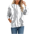 thumbnail image 6 of Frostluinai Graphic Sweat Shirts for Women Crewneck Long Sleeve Basic Pullover Loose Fit Casual Y2K Print Tops Everyday Casual Wear S-3XL, 6 of 7